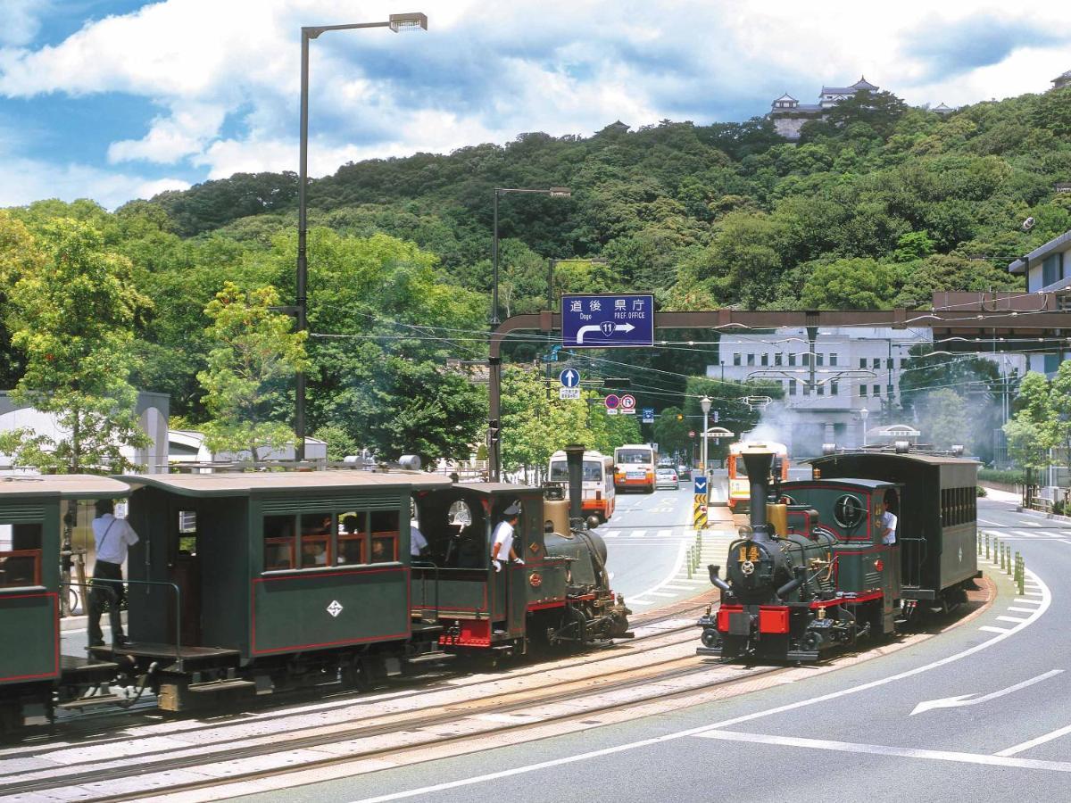 Hotel Ooedo Onsen Monogatari Dogo Matsuyama  Esterno foto
